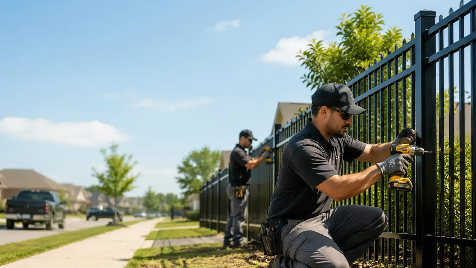 Metal Fence Installation in Woodland, CA